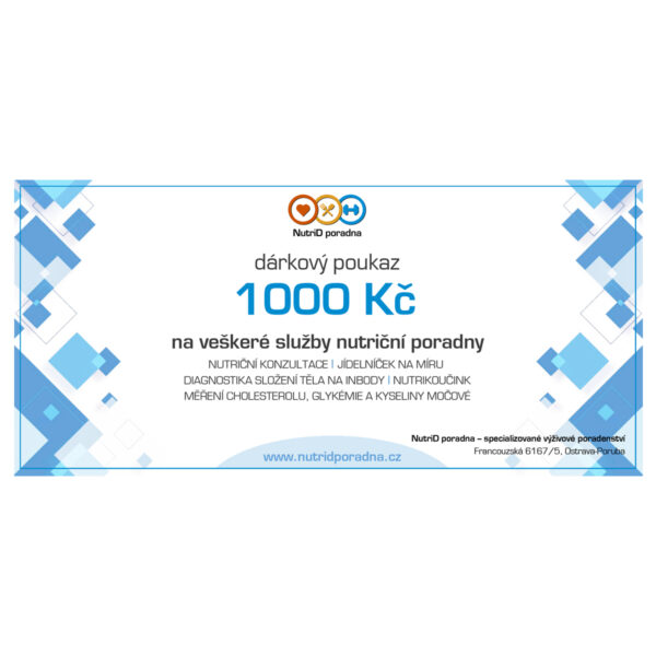 Poukaz na 1000 Kč